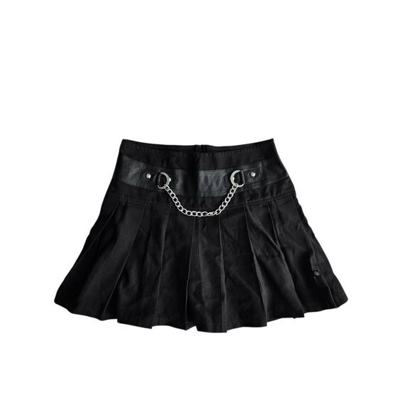 royal bones goth mini skirt - Picture 1 of 8